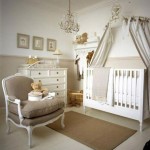 ambiance chambre bébé beige