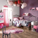 ambiance chambre fille rouge