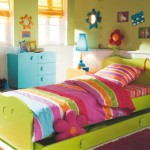 ambiance chambre garçon vert