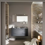 ambiance salle de bain gris et blanc