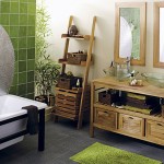 ambiance salle de bain nature