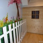 déco chambre fille nature