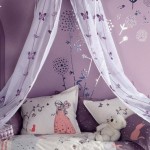 déco chambre fille violet