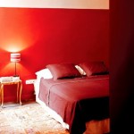 déco chambre rouge