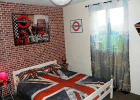 décoration chambre london