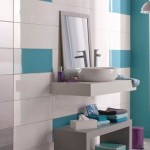 idée déco salle de bain turquoise