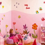 déco chambre fille stickers