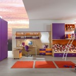 déco chambre garçon orange