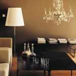 déco salon kaki