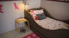 idée déco chambre fille taupe