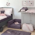 idée déco chambre fille taupe