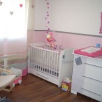 ambiance chambre bébé rose