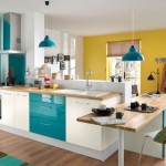 ambiance cuisine turquoise