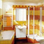 ambiance salle de bain orange