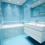 ambiance salle de bain turquoise