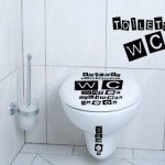 ambiance wc - toilettes stickers