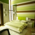 déco chambre vert