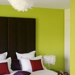 déco chambre vert