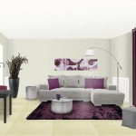 déco salon prune