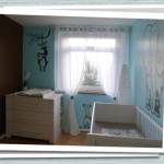 décoration chambre bébé marron