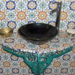 idée déco wc - toilettes orientale