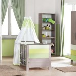 ambiance chambre bébé vert