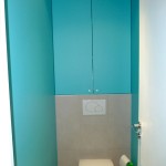 ambiance wc - toilettes turquoise