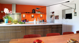 déco cuisine orange
