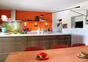 déco cuisine orange