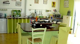 déco cuisine vert