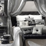 décoration chambre fille gris et blanc