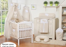 idée déco chambre bébé beige