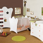 ambiance chambre fille orange