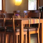 ambiance salle à manger jaune