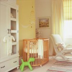 idée déco chambre bébé jaune