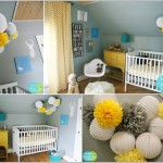 idée déco chambre bébé jaune