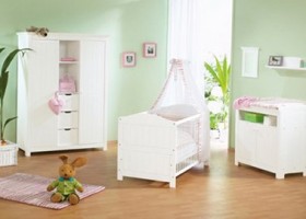 idée déco chambre bébé vert