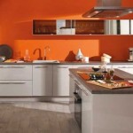 idée déco cuisine orange