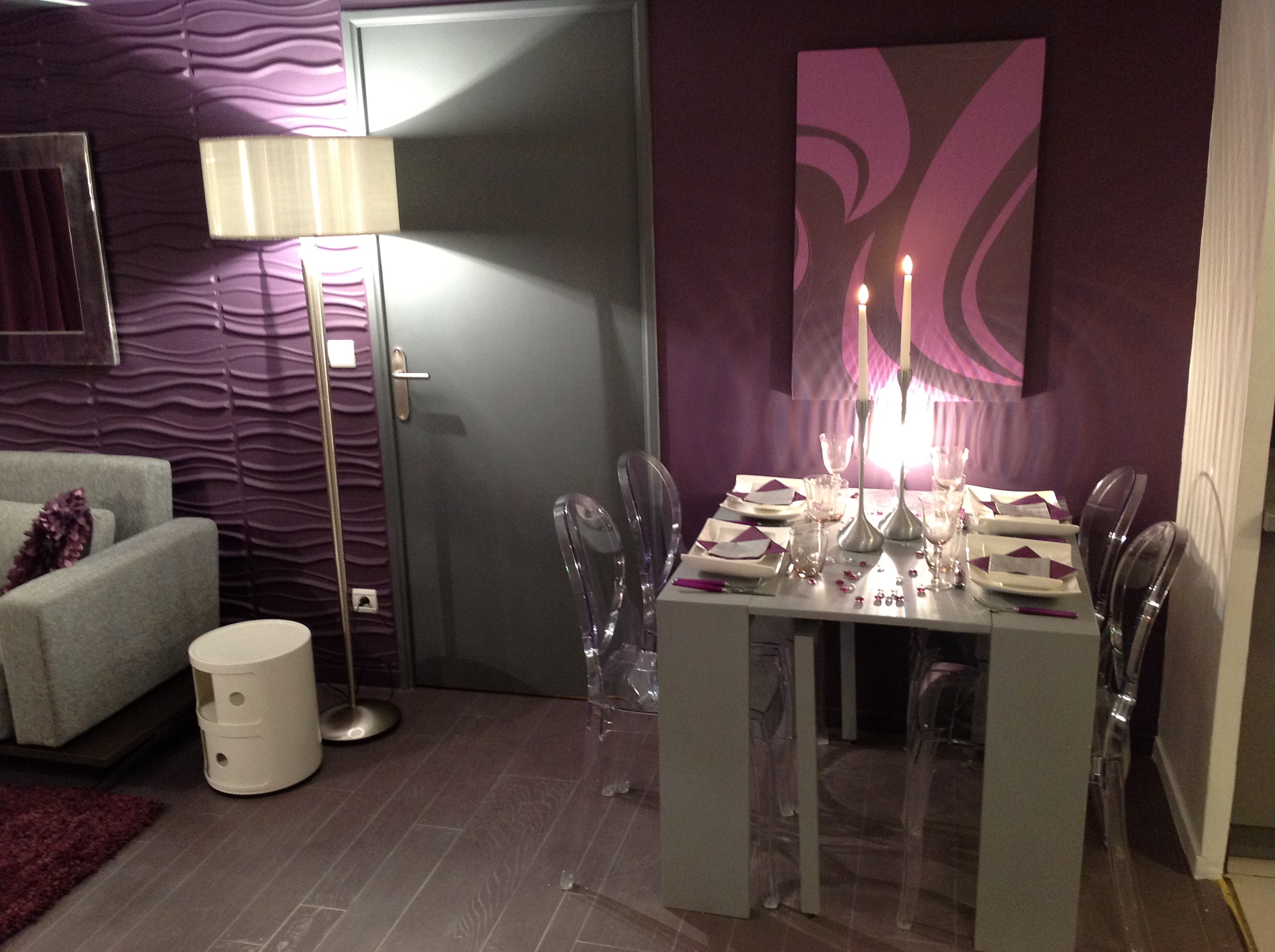 conseil idée déco salon prune conseil idée déco salon prune